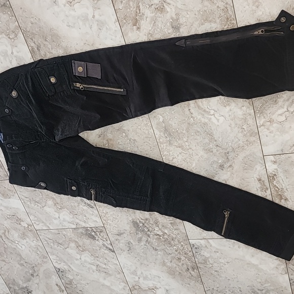 RALPH LAUREN 100%CCOTTON CORDUROY STRUCTURED CARGO TYPE MADE IN HONG KONG PANTS - Picture 2 of 14